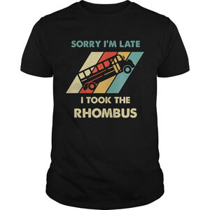 Math Shirts I Took The Rhombus Funny Math Nerd Tshirt